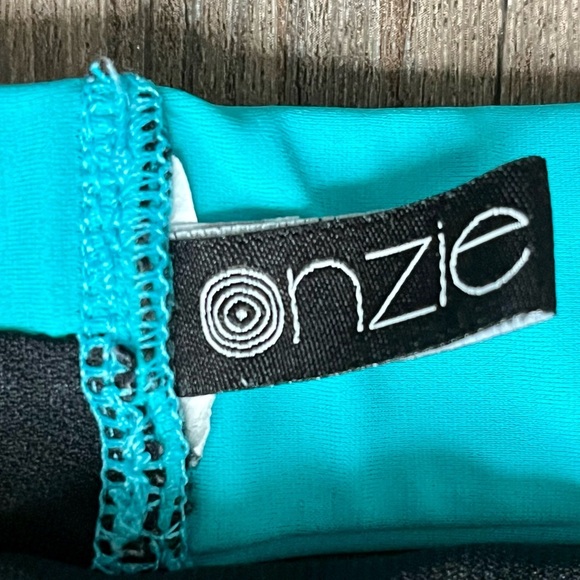 Teal Racerback Sports Bra Onzie S/M - Picture 8 of 9